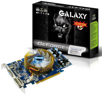 galaxy GeForce 9800 GT green edition